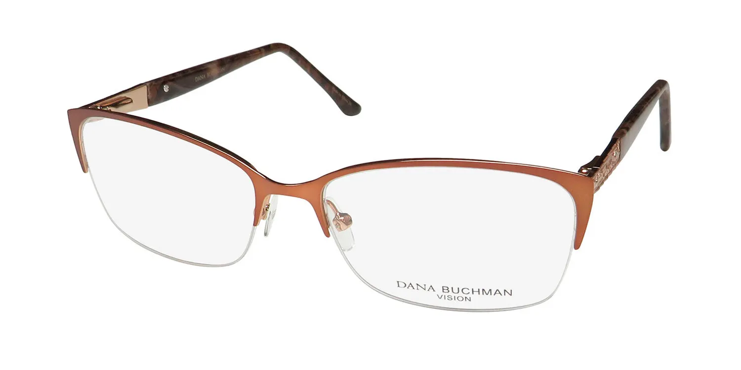 Dana Buchman Ainslie br Eyeglasses Brown 54mm