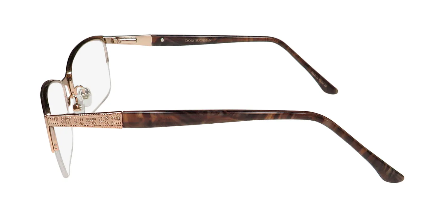 Dana Buchman Ainslie br Eyeglasses Brown 54mm 4