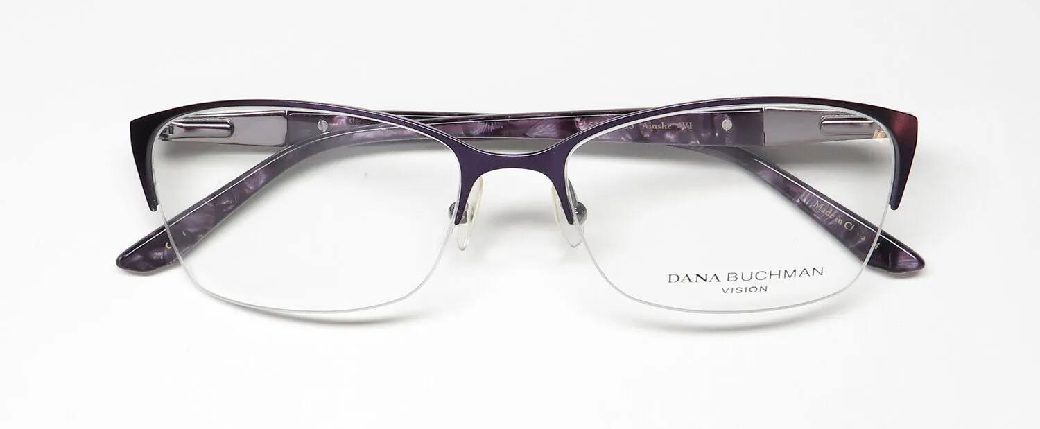 Dana Buchman Ainslie wi Eyeglasses Wine 52mm 2