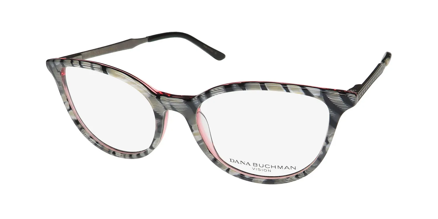 Dana Buchman Angela bk Eyeglasses Black 50mm
