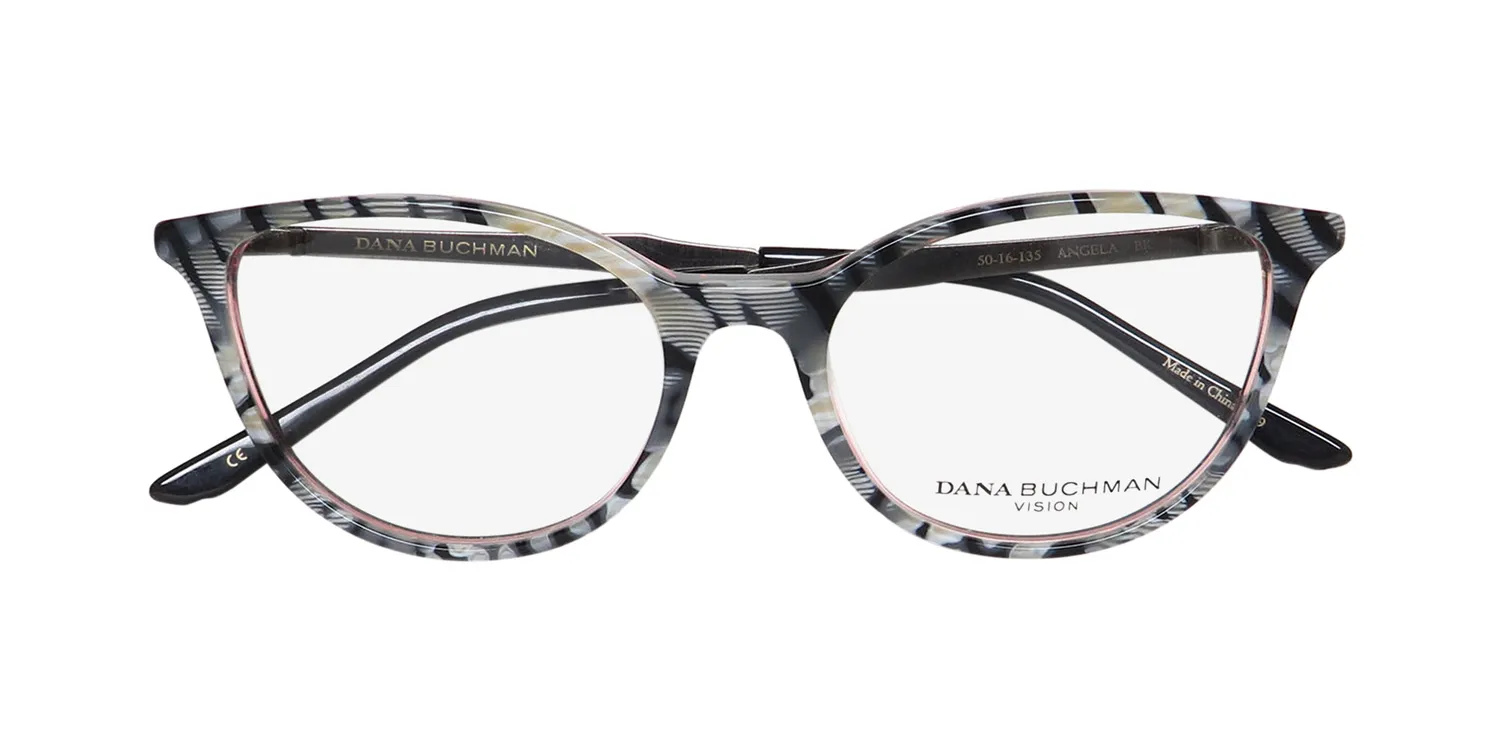 Dana Buchman Angela bk Eyeglasses Black 50mm 2