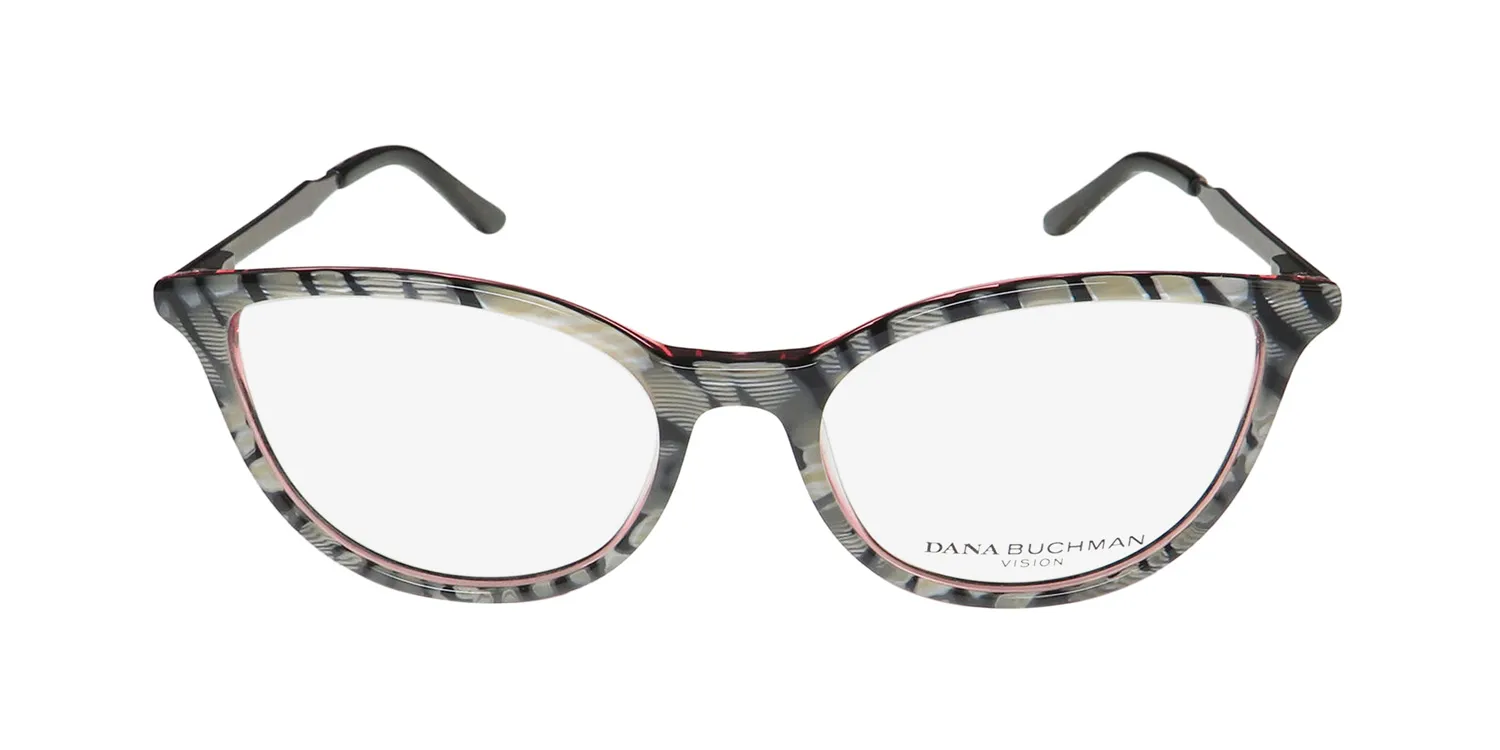 Dana Buchman Angela bk Eyeglasses Black 50mm 3