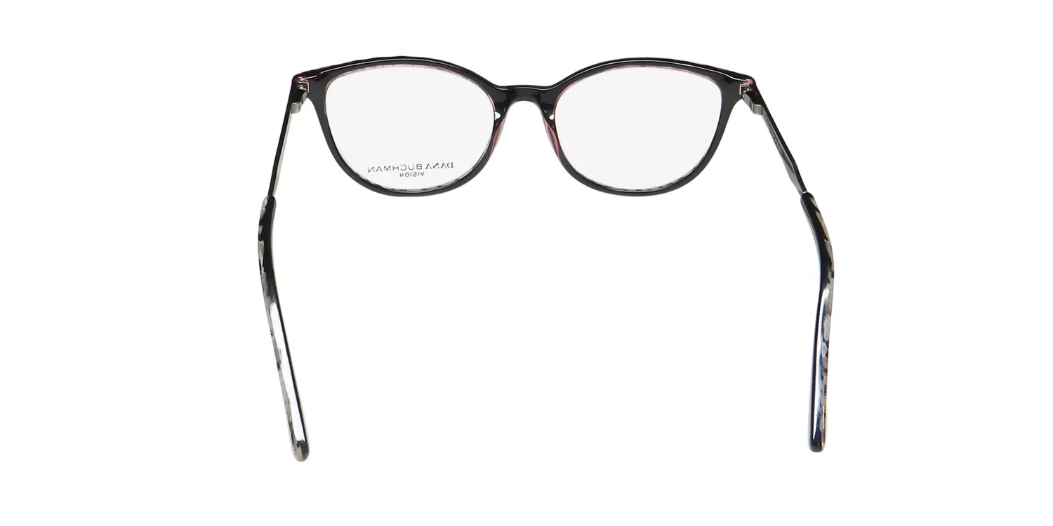 Dana Buchman Angela bk Eyeglasses Black 50mm 5