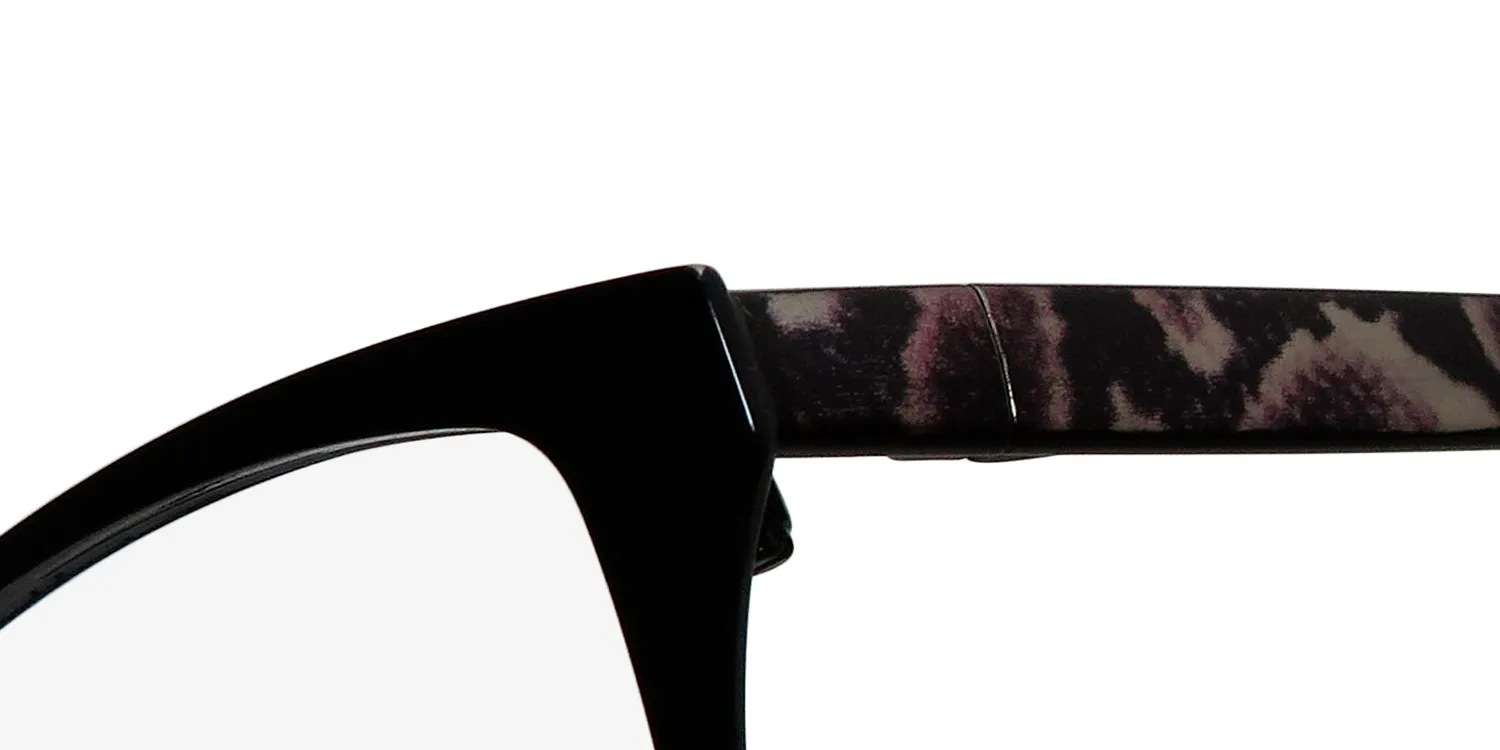 Dana Buchman Carrington lc Eyeglasses Licorice 55mm 6