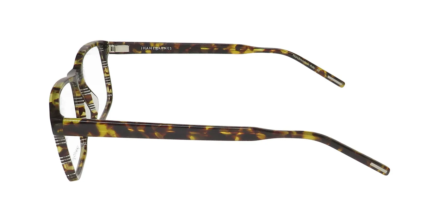 Jhane Barnes Googolplex to Eyeglasses Tortoise 56mm 4