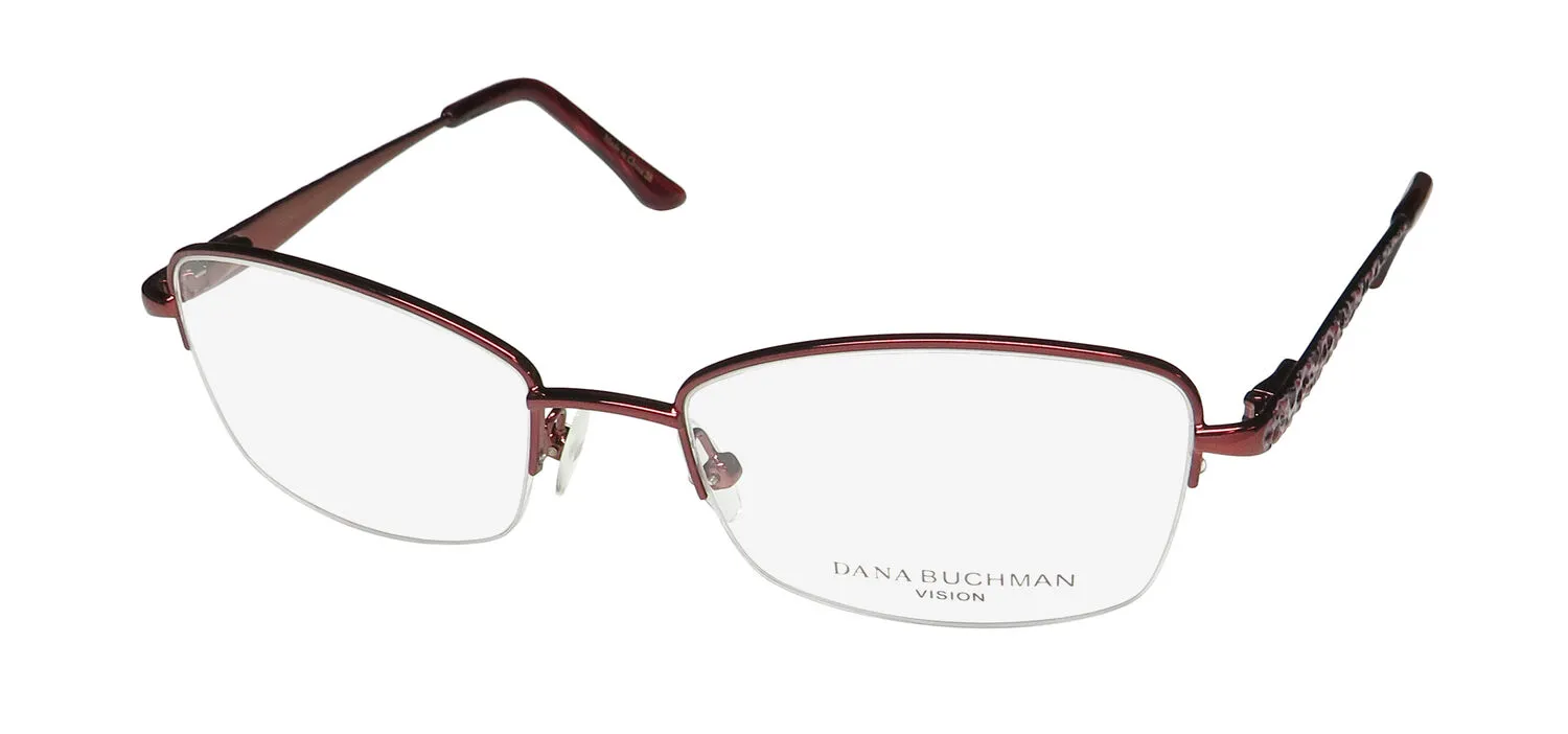 Dana Buchman Beatriz cs Eyeglasses Crimson 52mm