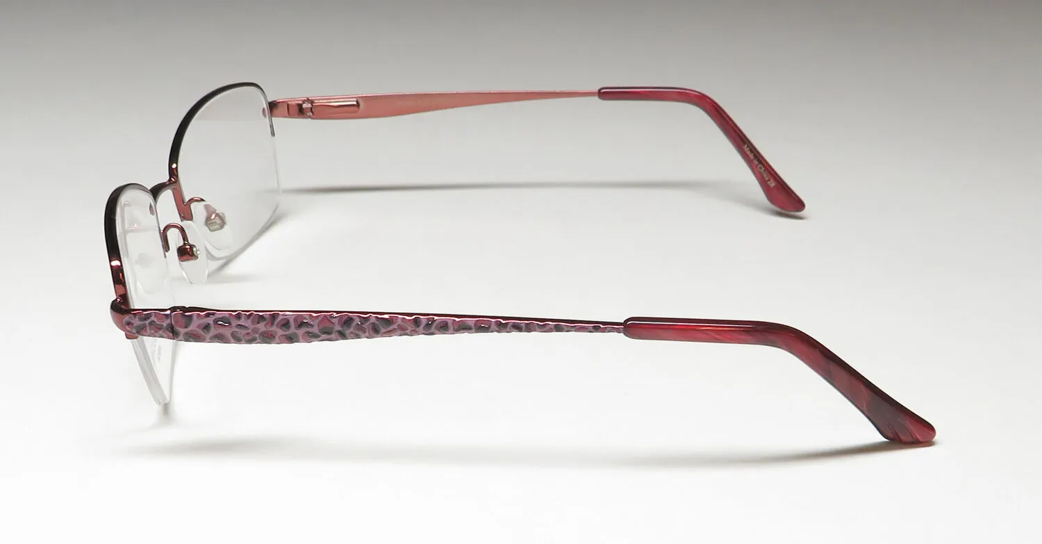 Dana Buchman Beatriz cs Eyeglasses Crimson 52mm 4