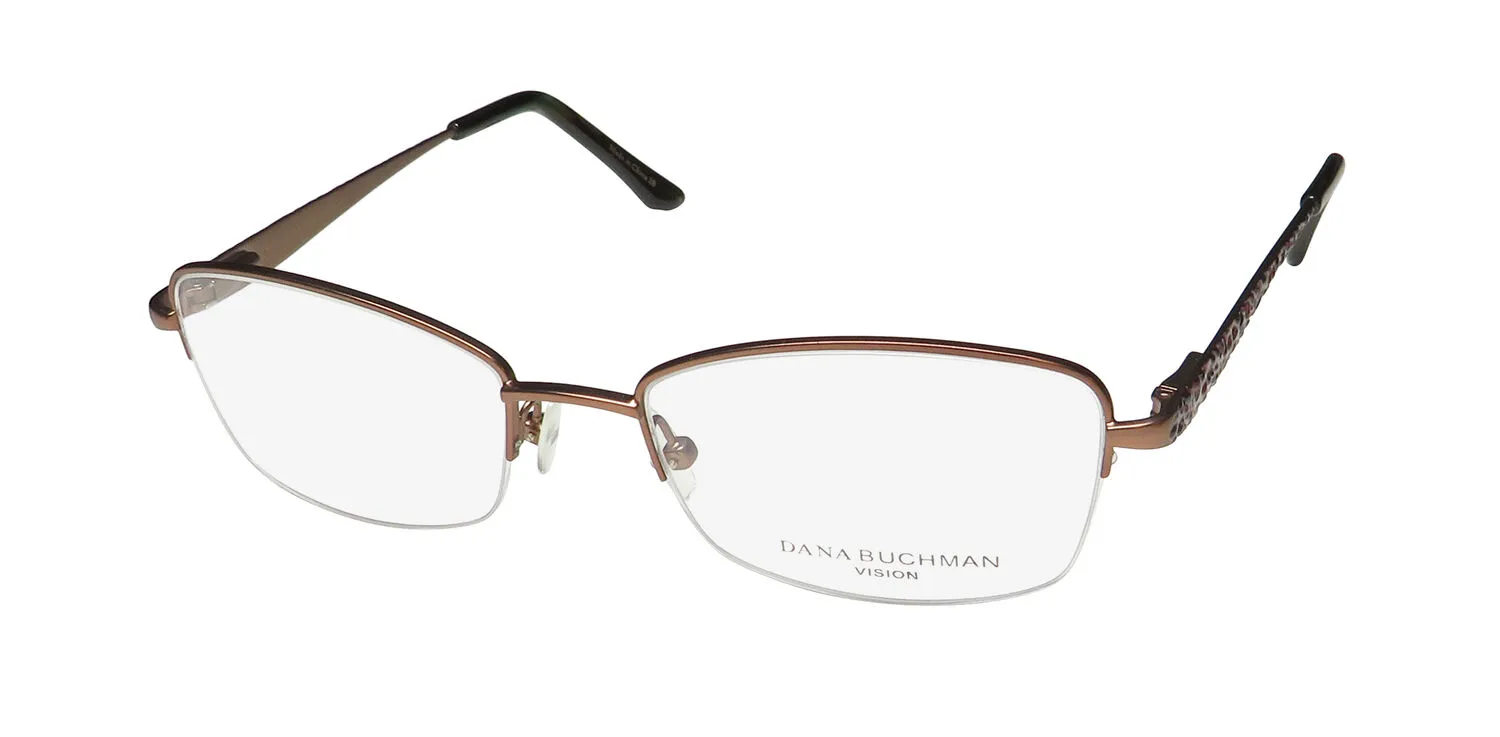 Dana Buchman Beatriz br Eyeglasses Brown 52mm