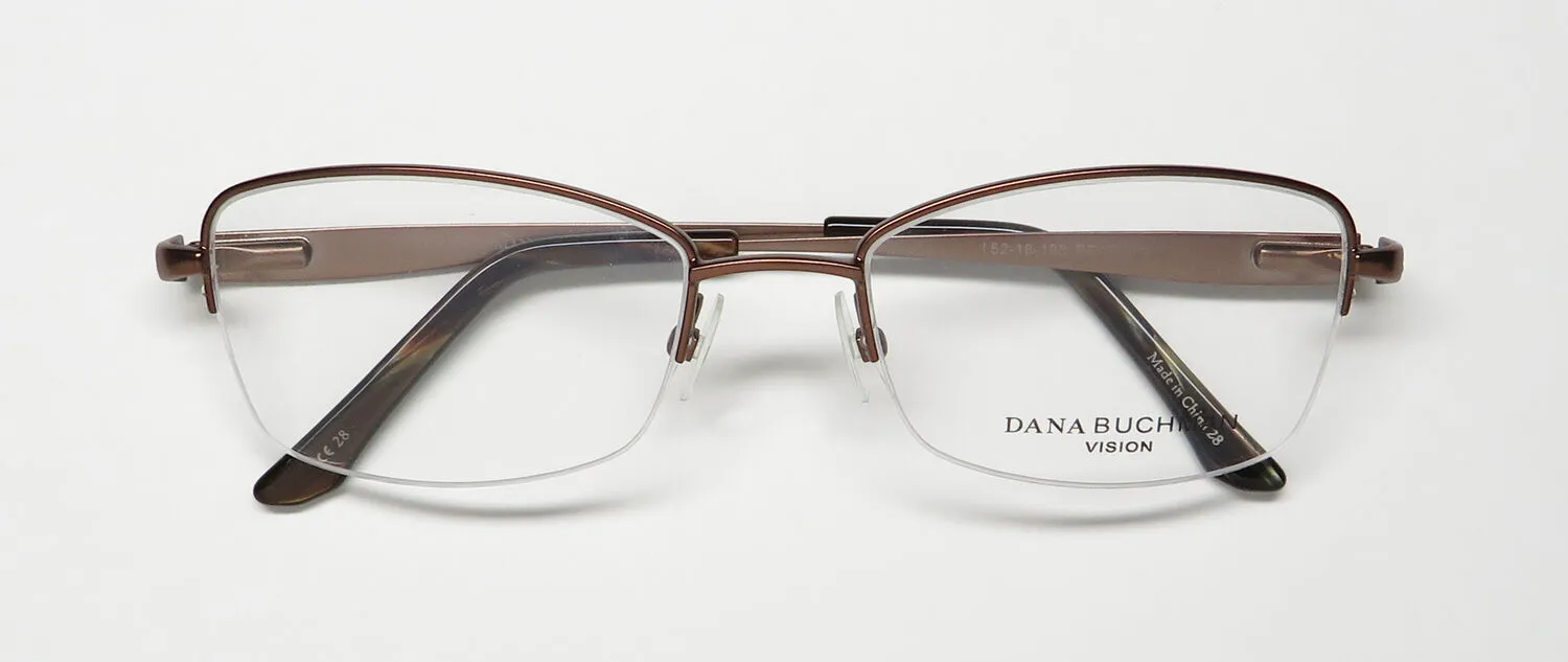 Dana Buchman Beatriz br Eyeglasses Brown 52mm 2
