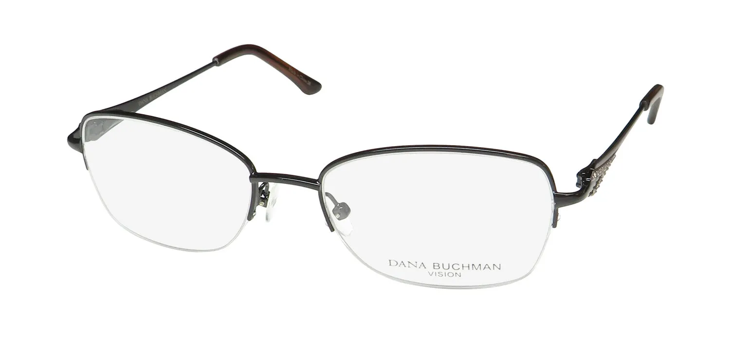 Dana Buchman Dena bk Eyeglasses Black 51mm