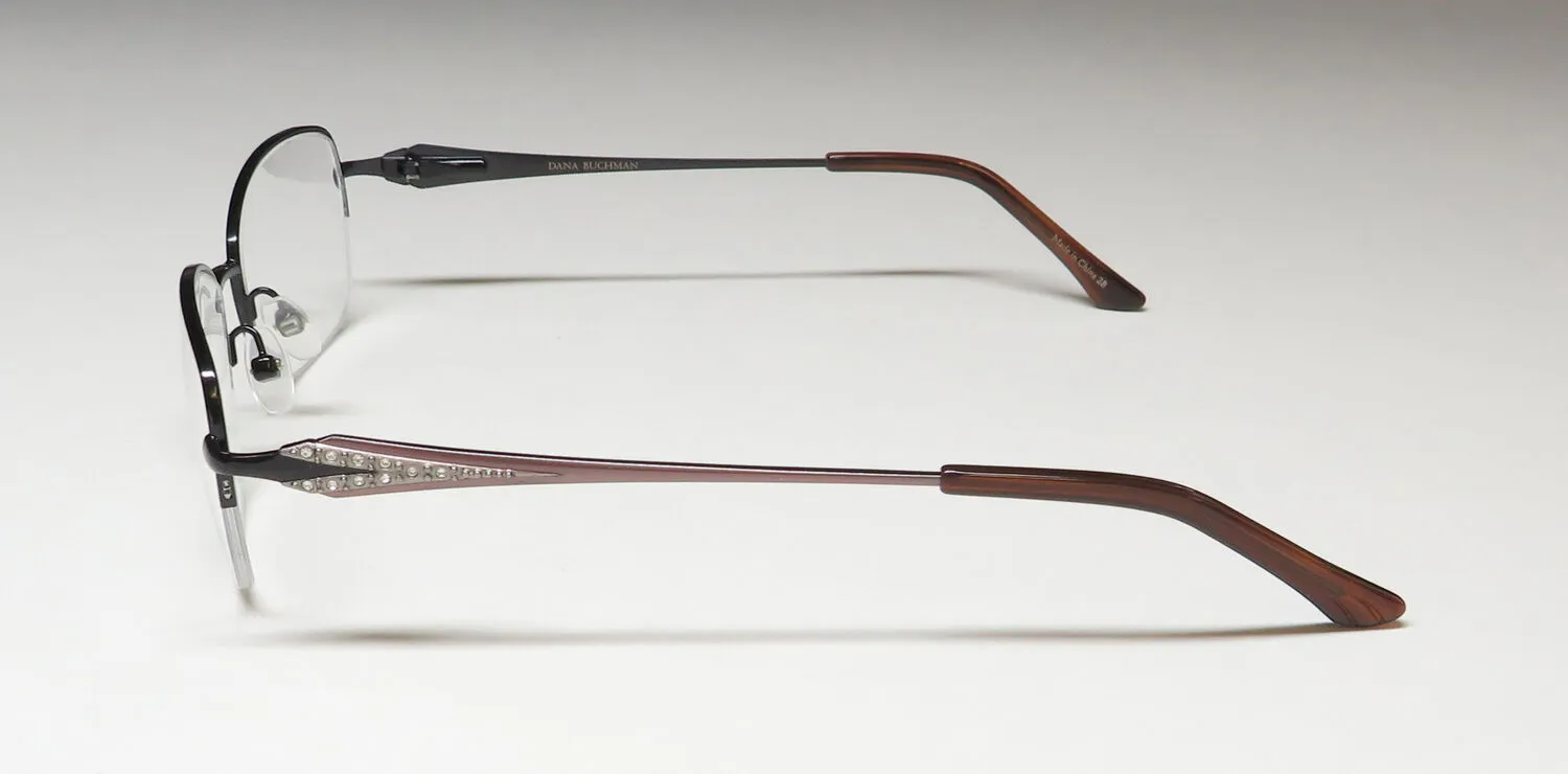 Dana Buchman Dena bk Eyeglasses Black 51mm 4