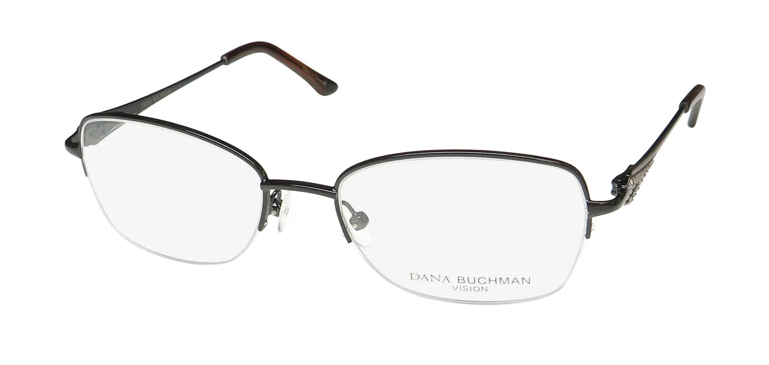 Dana Buchman Dena bk Eyeglasses Black 53mm