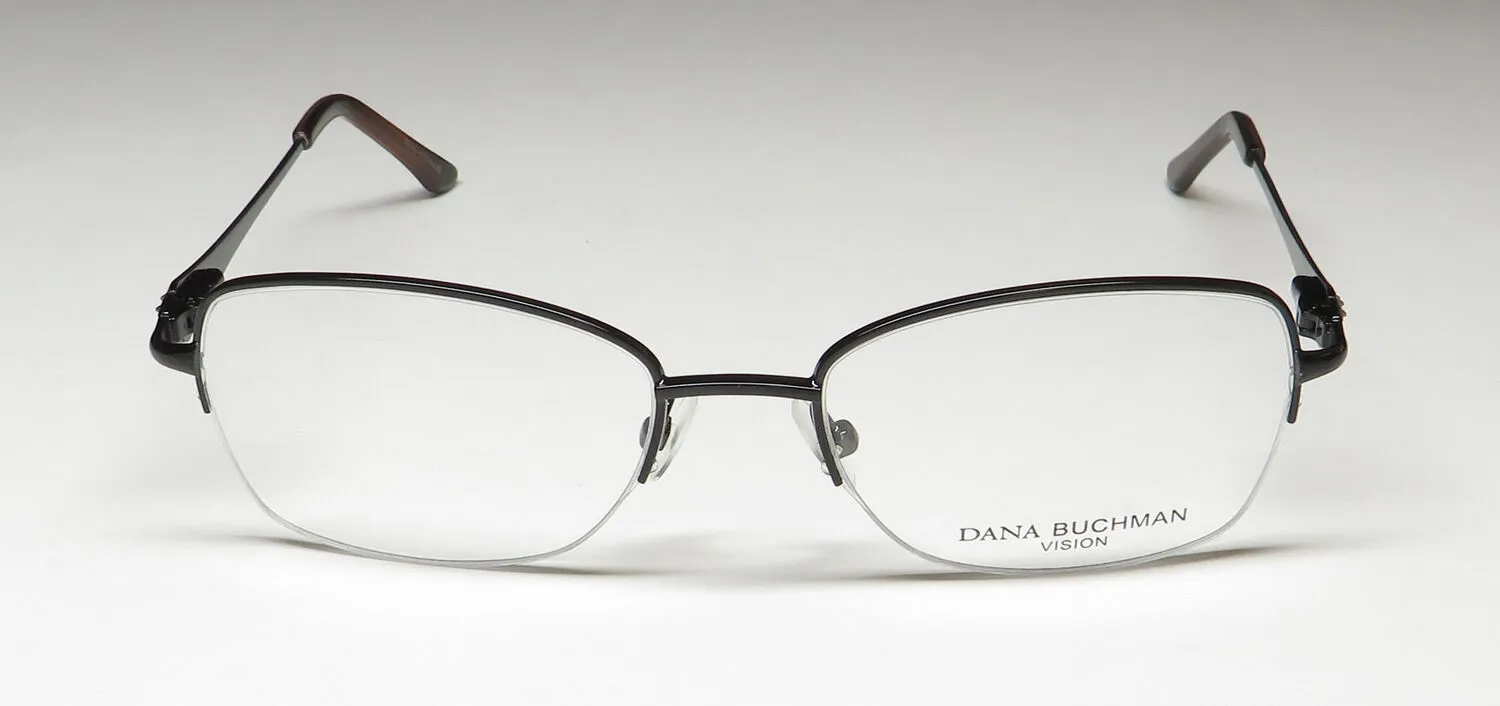Dana Buchman Dena bk Eyeglasses Black 53mm 3