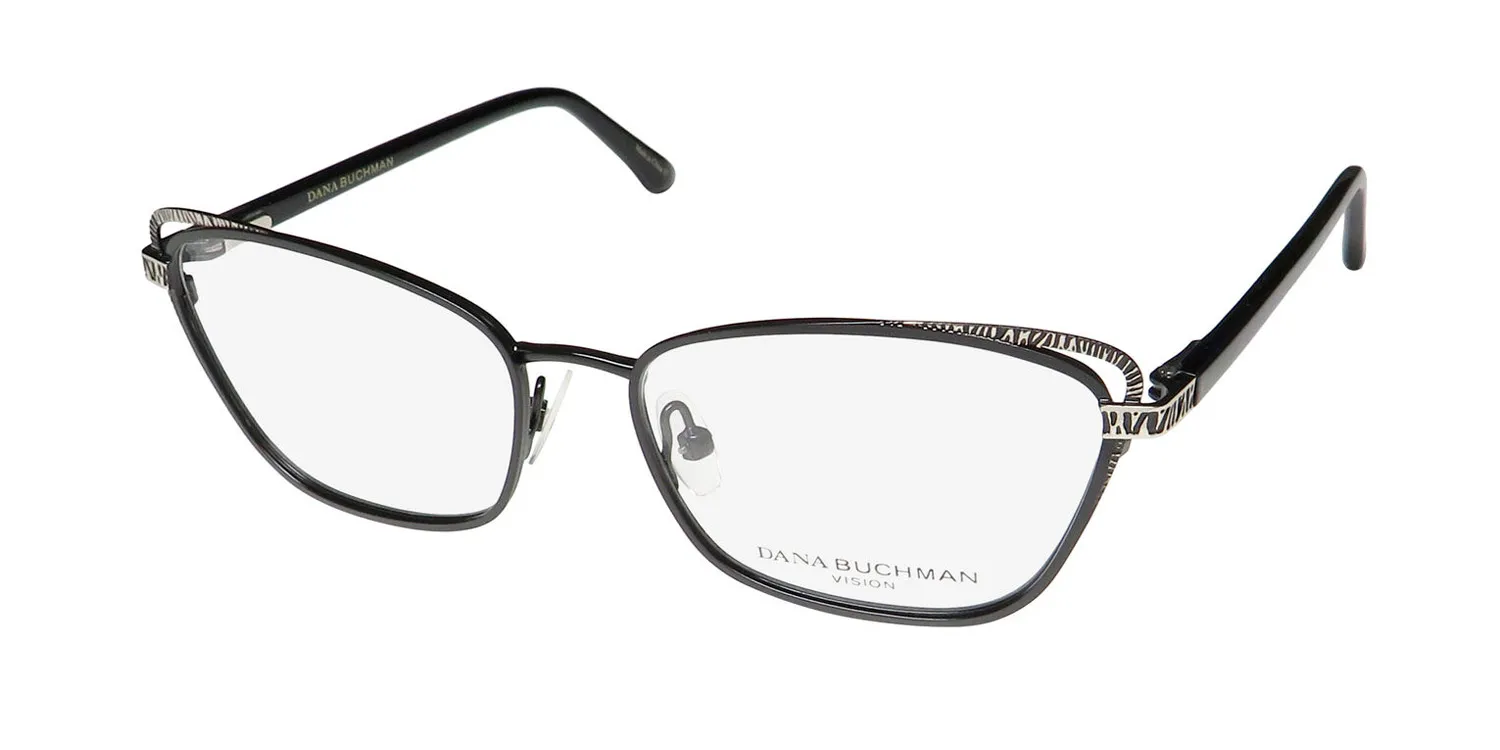 Dana Buchman Marcia jt Eyeglasses Jett 52mm