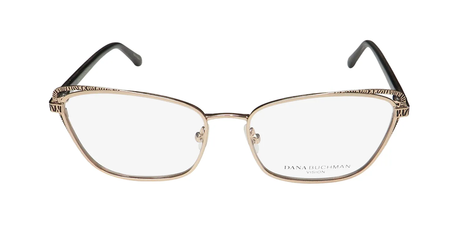 Dana Buchman Marcia tg Eyeglasses Tiara Gold 52mm 3