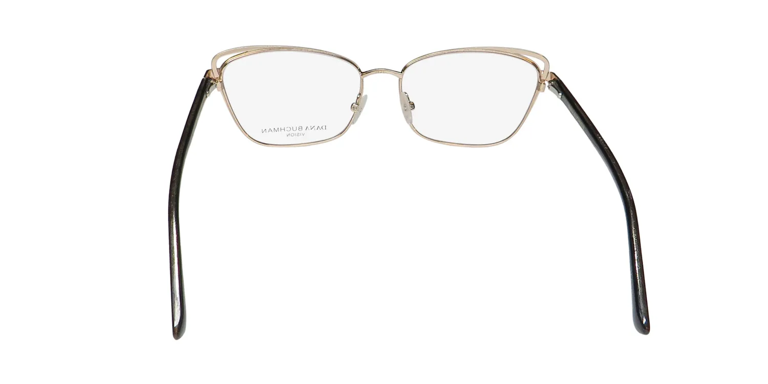 Dana Buchman Marcia tg Eyeglasses Tiara Gold 52mm 5
