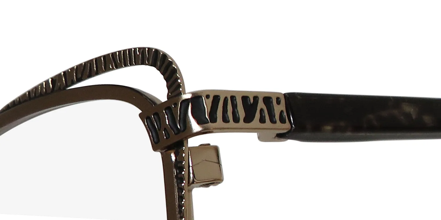 Dana Buchman Marcia tg Eyeglasses Tiara Gold 52mm 6