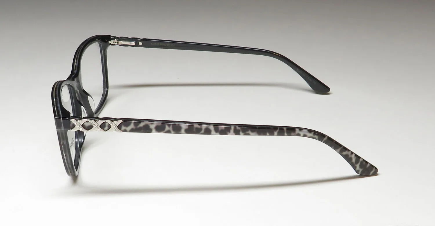 Dana Buchman Cora ch Eyeglasses Cheetah 54mm 4