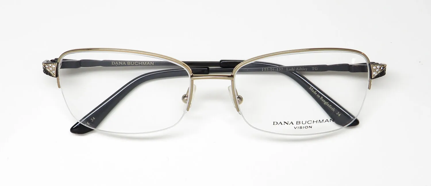 Dana Buchman Lady Ashley tg Eyeglasses Tiara Gold 55mm 2