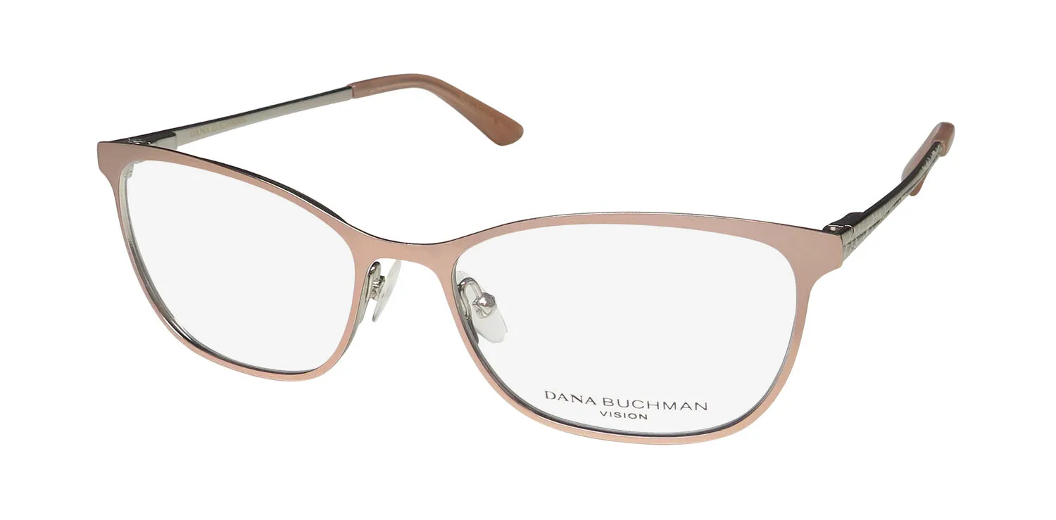 Dana Buchman Kirby rg Eyeglasses Rose Gold 52mm