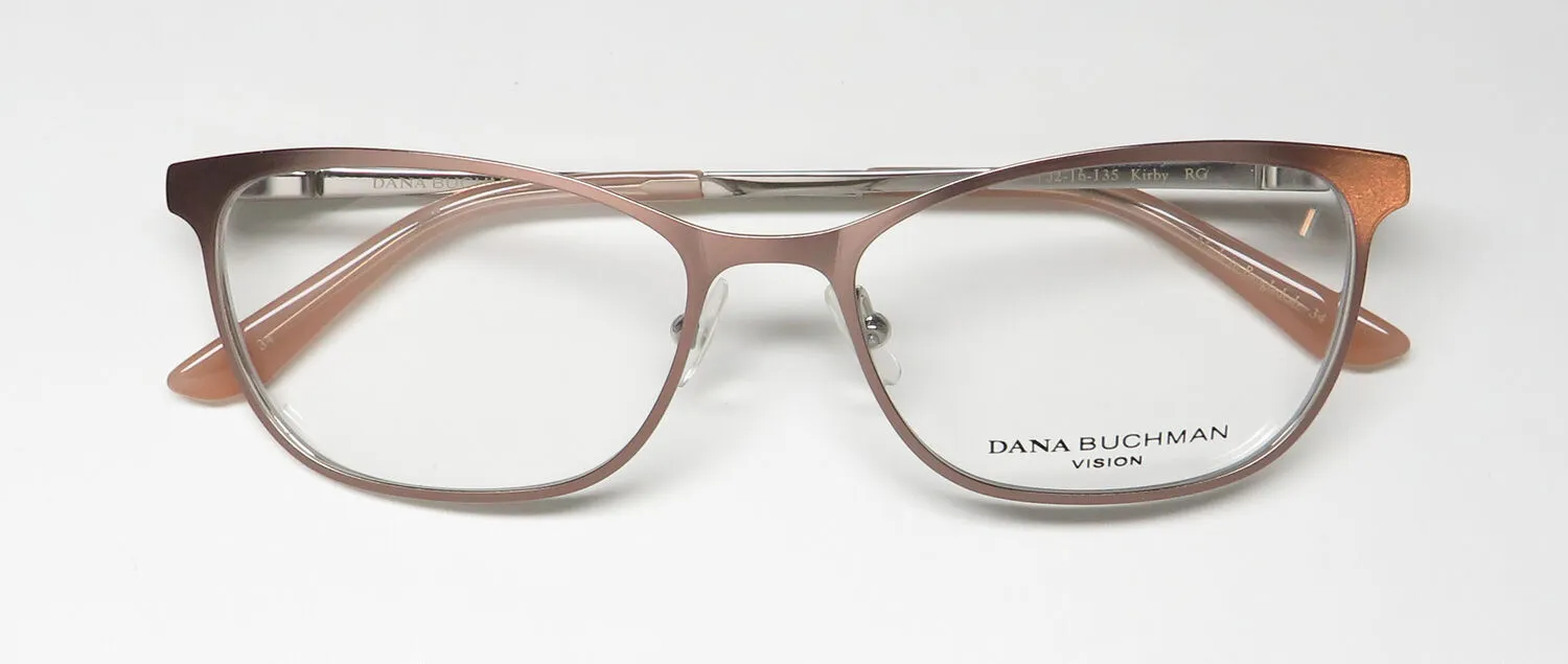 Dana Buchman Kirby rg Eyeglasses Rose Gold 52mm 2
