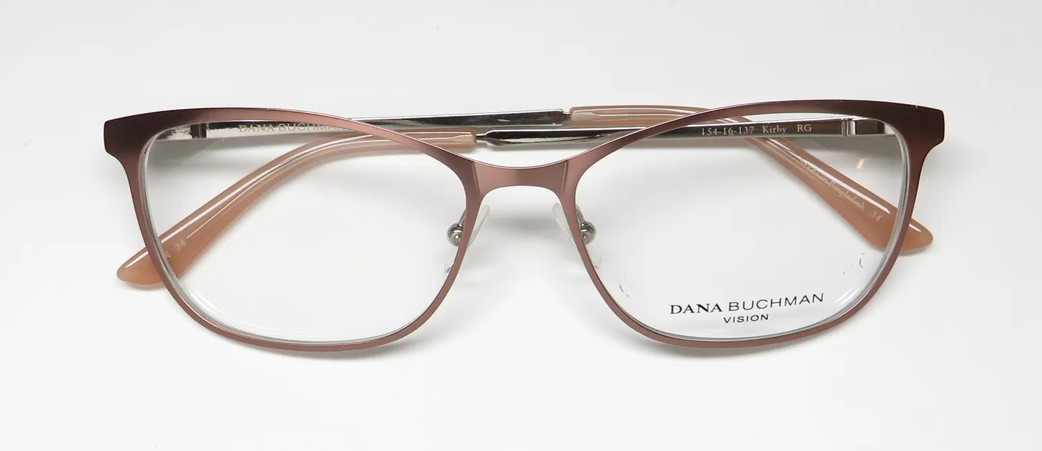 Dana Buchman Kirby rg Eyeglasses Rose Gold 54mm 2