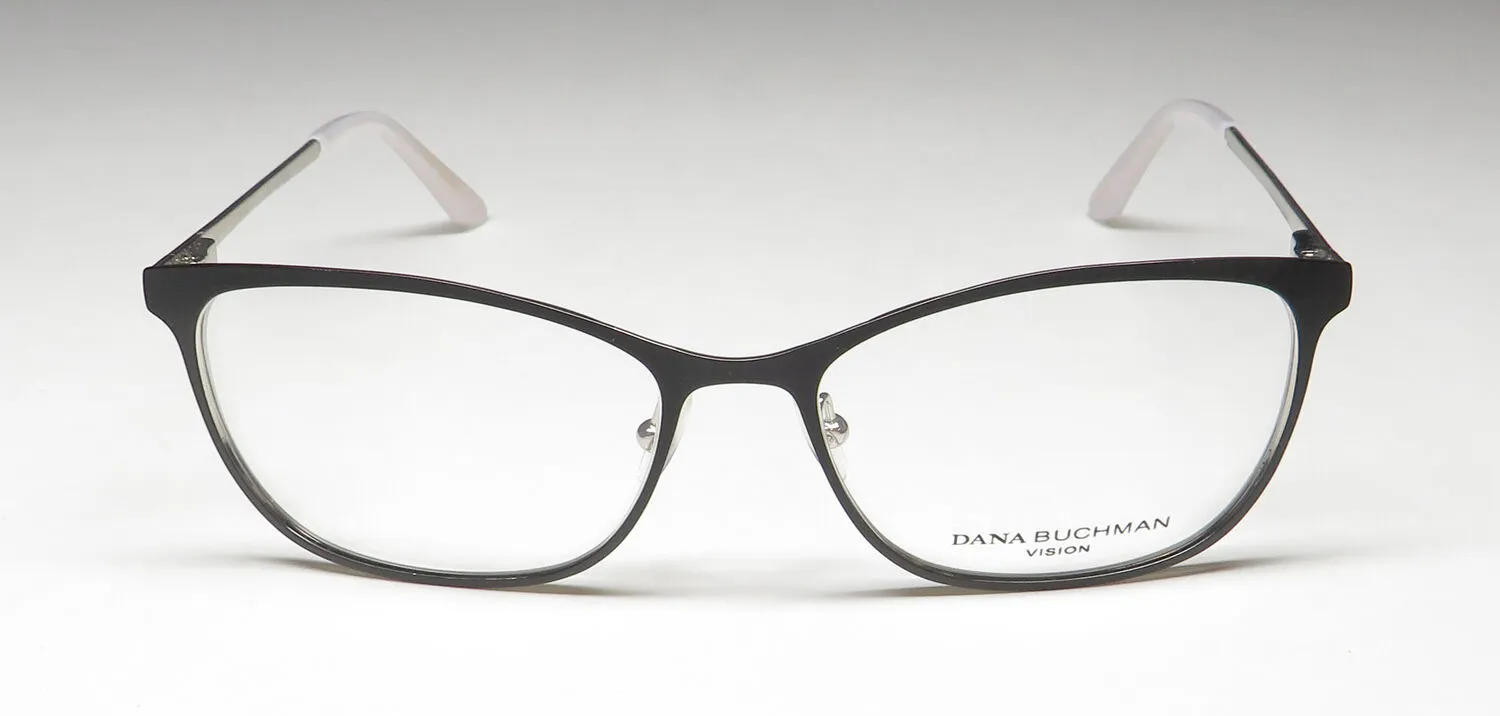 Dana Buchman Kirby bk Eyeglasses Black 54mm 3
