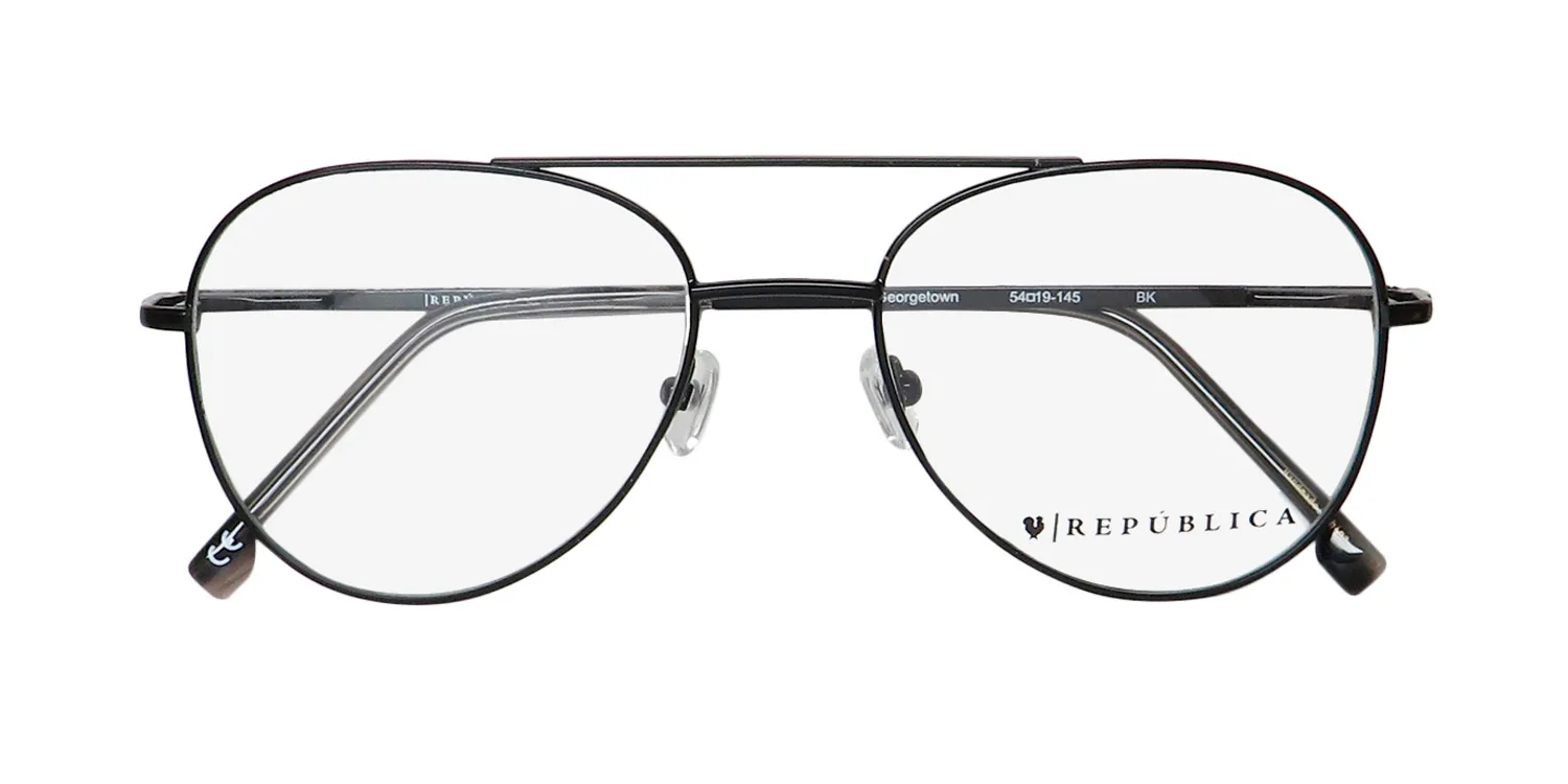 Republica Georgetown bk Eyeglasses Black 54mm Men 2