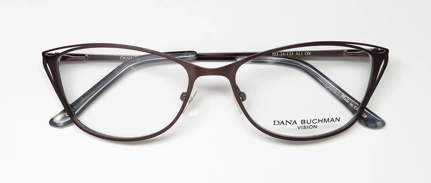Dana Buchman Ali ox Eyeglasses Onyx 52mm 2