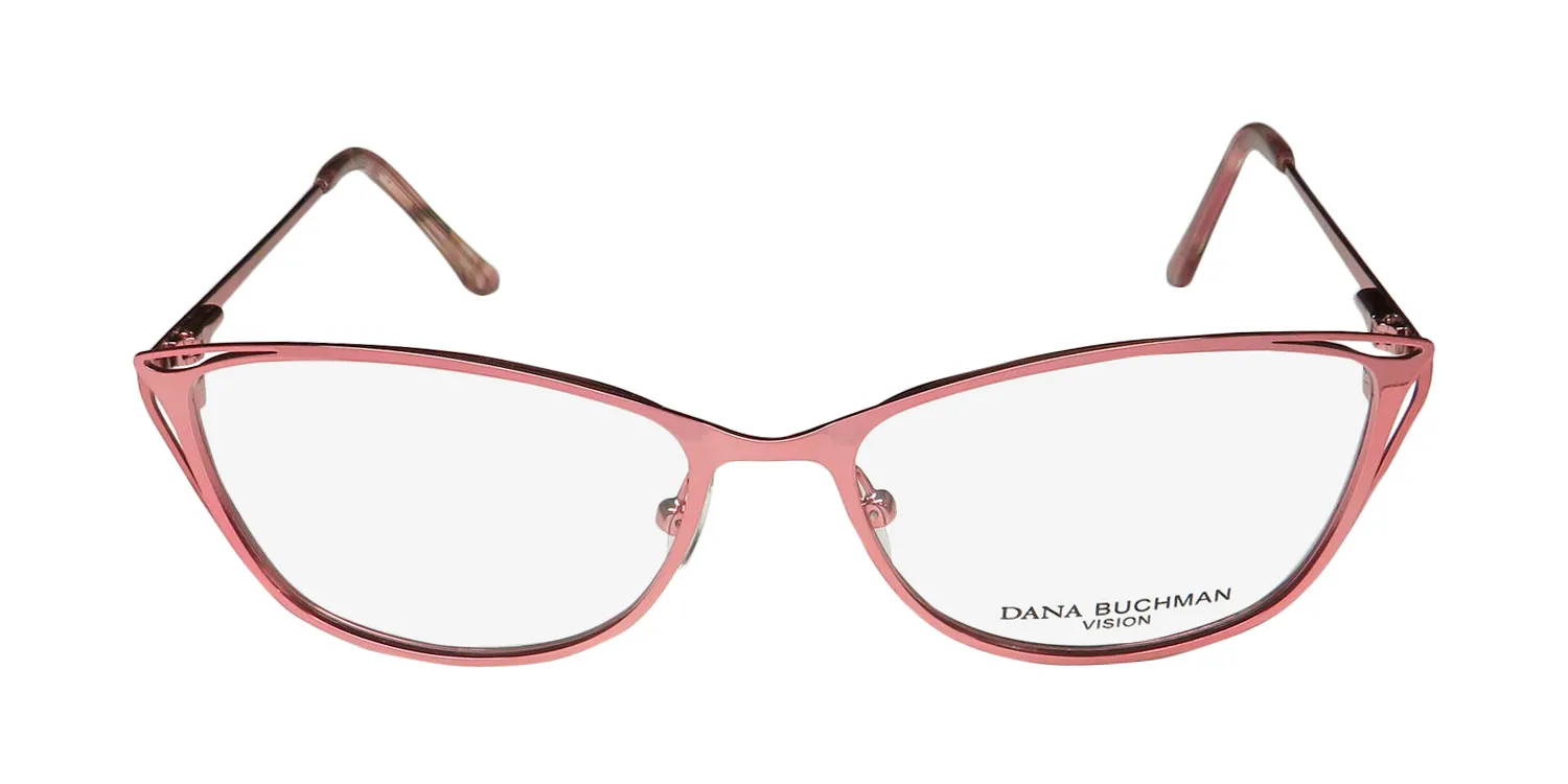 Dana Buchman Ali pk Eyeglasses Pink Taffeta 52mm 3