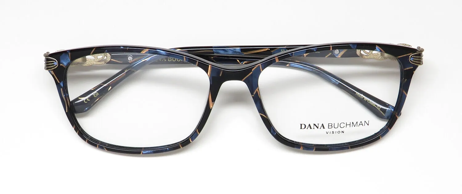 Dana Buchman Dina bl Eyeglasses Something Blue 53mm 2