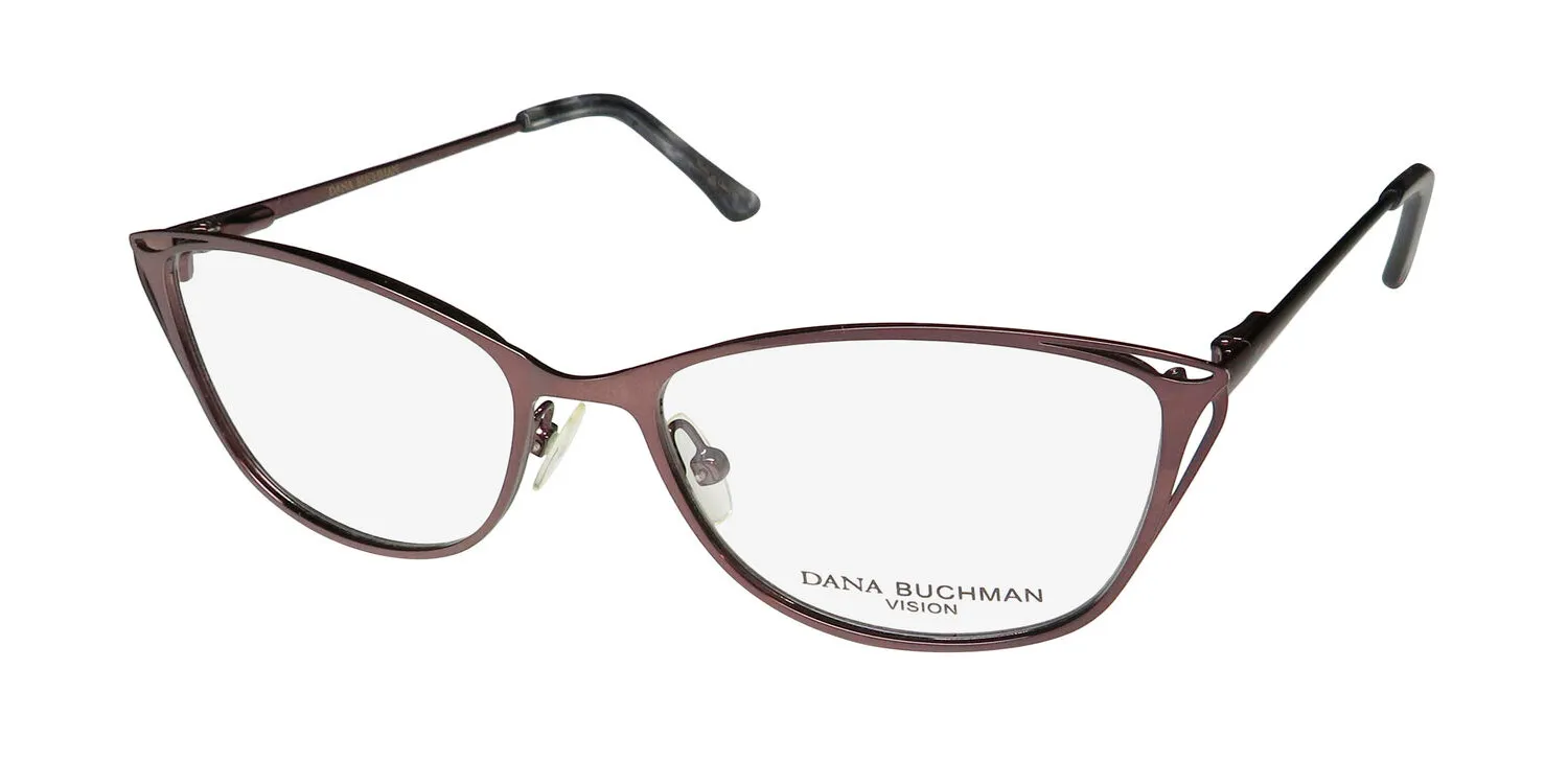 Dana Buchman Ali ox Eyeglasses Onyx 55mm