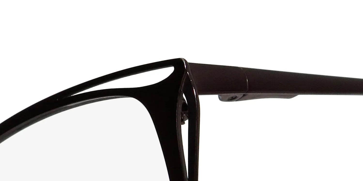 Dana Buchman Ali ox Eyeglasses Onyx 55mm 6