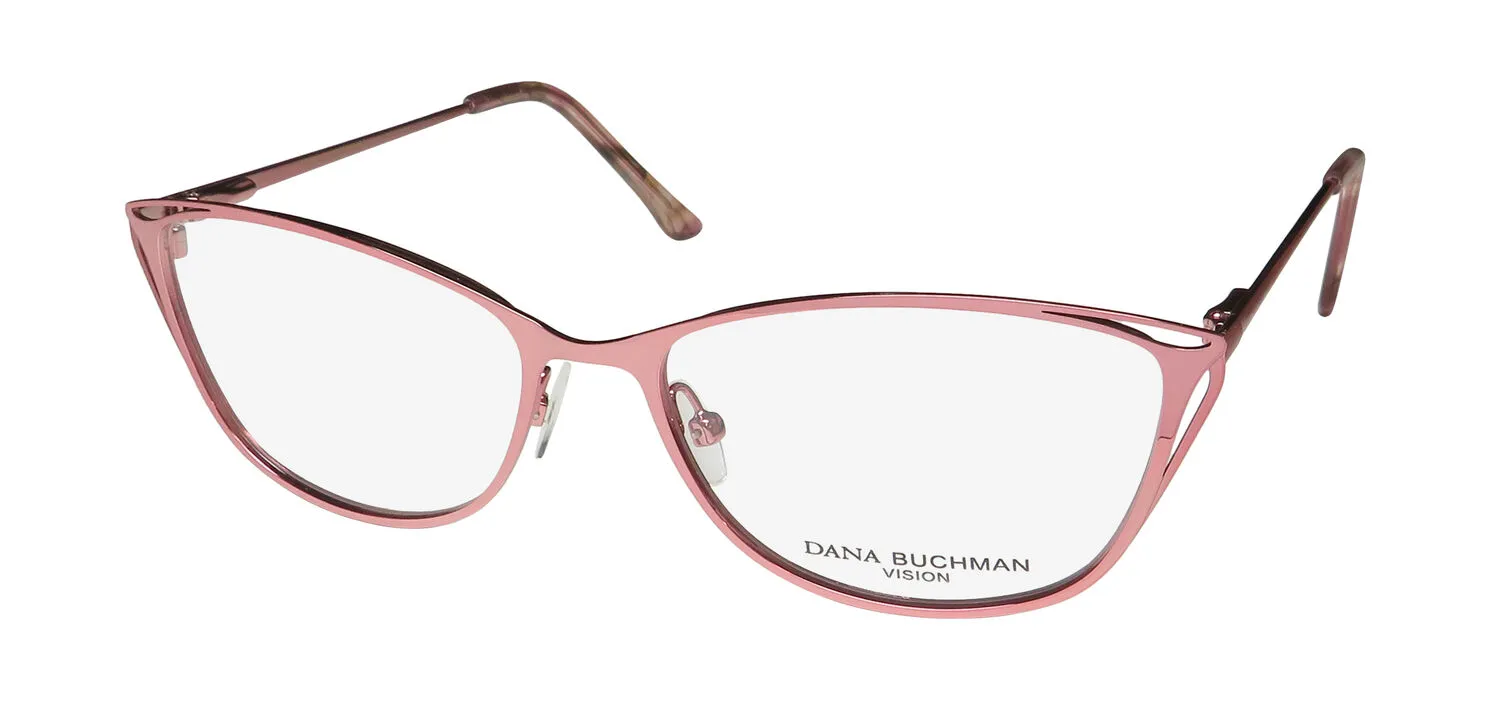 Dana Buchman Ali pk Eyeglasses Pink Taffeta 55mm