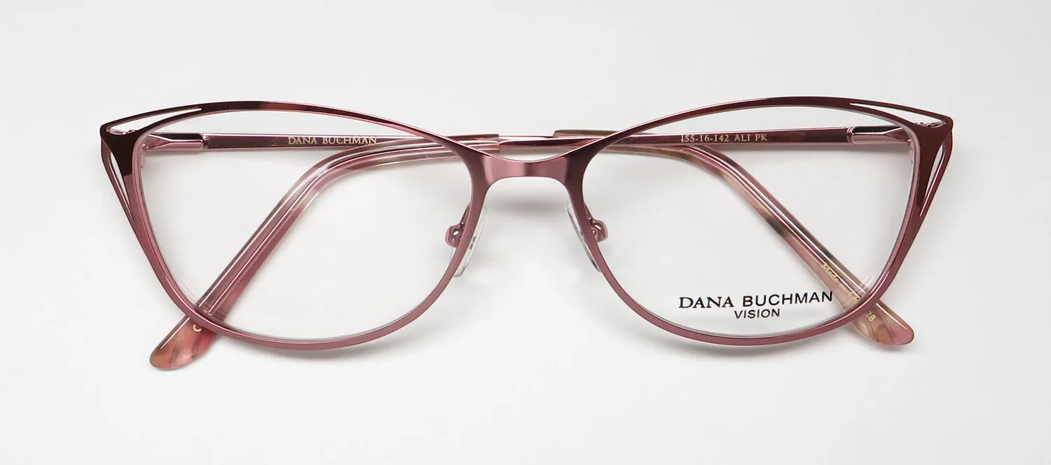Dana Buchman Ali pk Eyeglasses Pink Taffeta 55mm 2