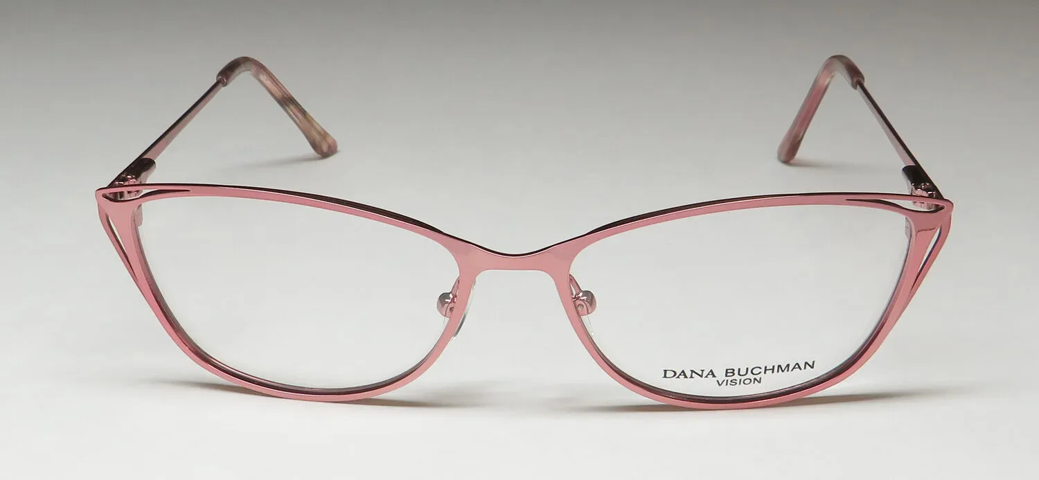 Dana Buchman Ali pk Eyeglasses Pink Taffeta 55mm 3