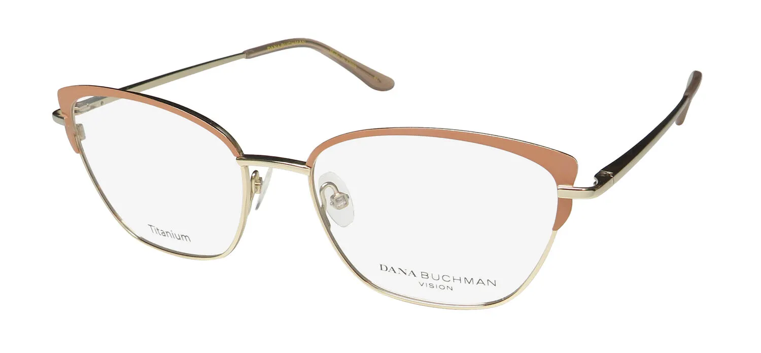 Dana Buchman Mrs. Gordon ch Eyeglasses Champagne Showers 51mm