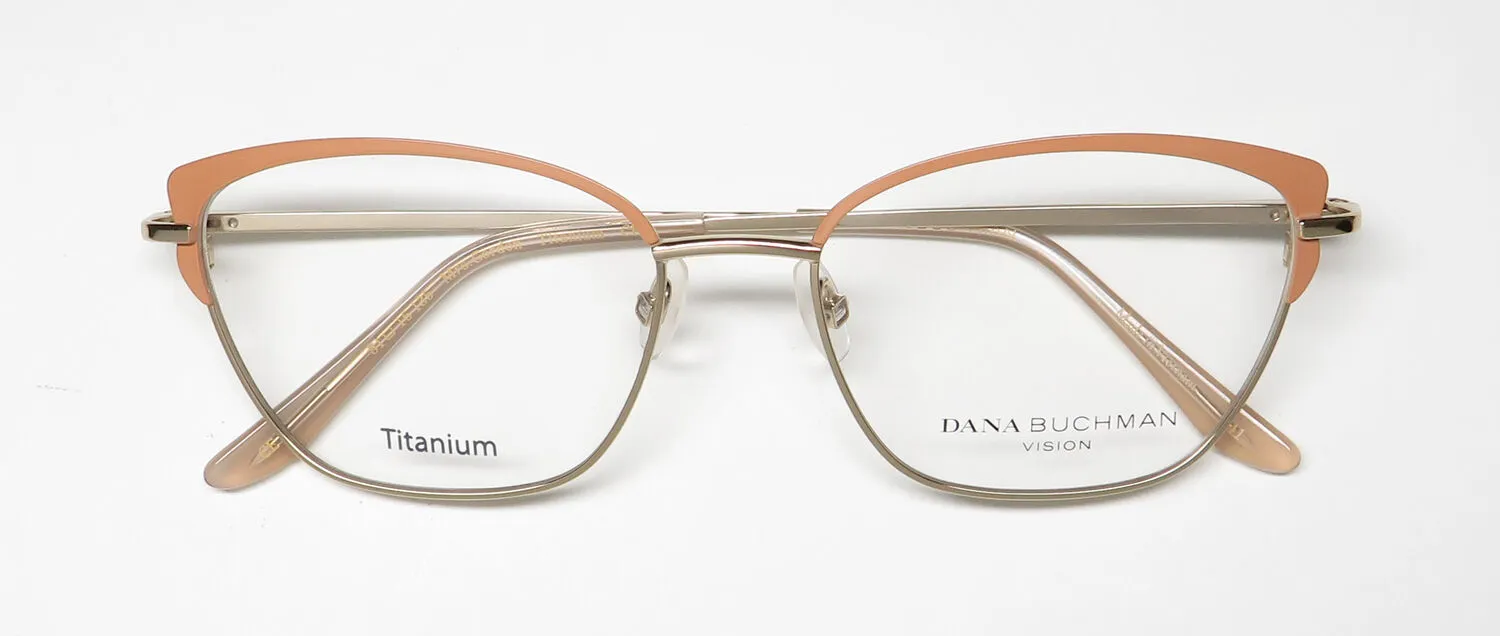 Dana Buchman Mrs. Gordon ch Eyeglasses Champagne Showers 51mm 2