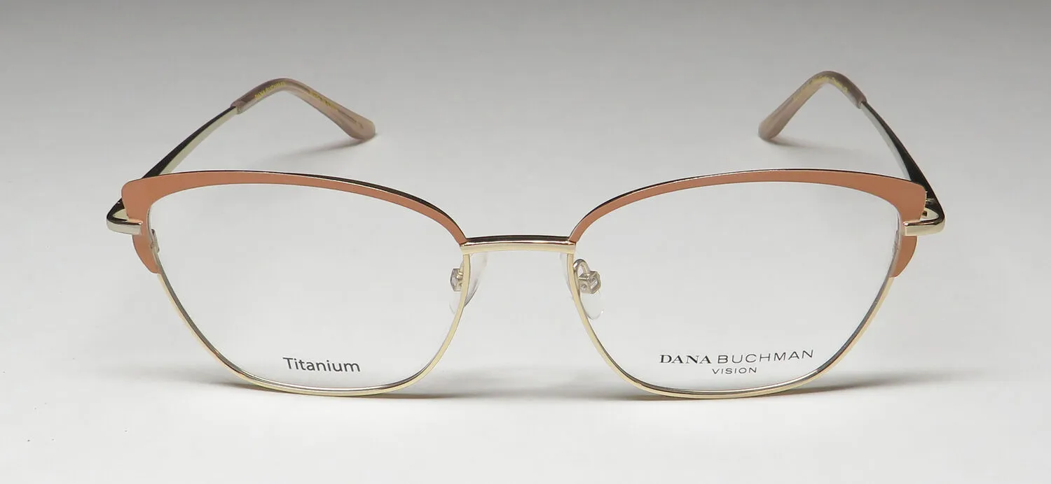 Dana Buchman Mrs. Gordon ch Eyeglasses Champagne Showers 51mm 3