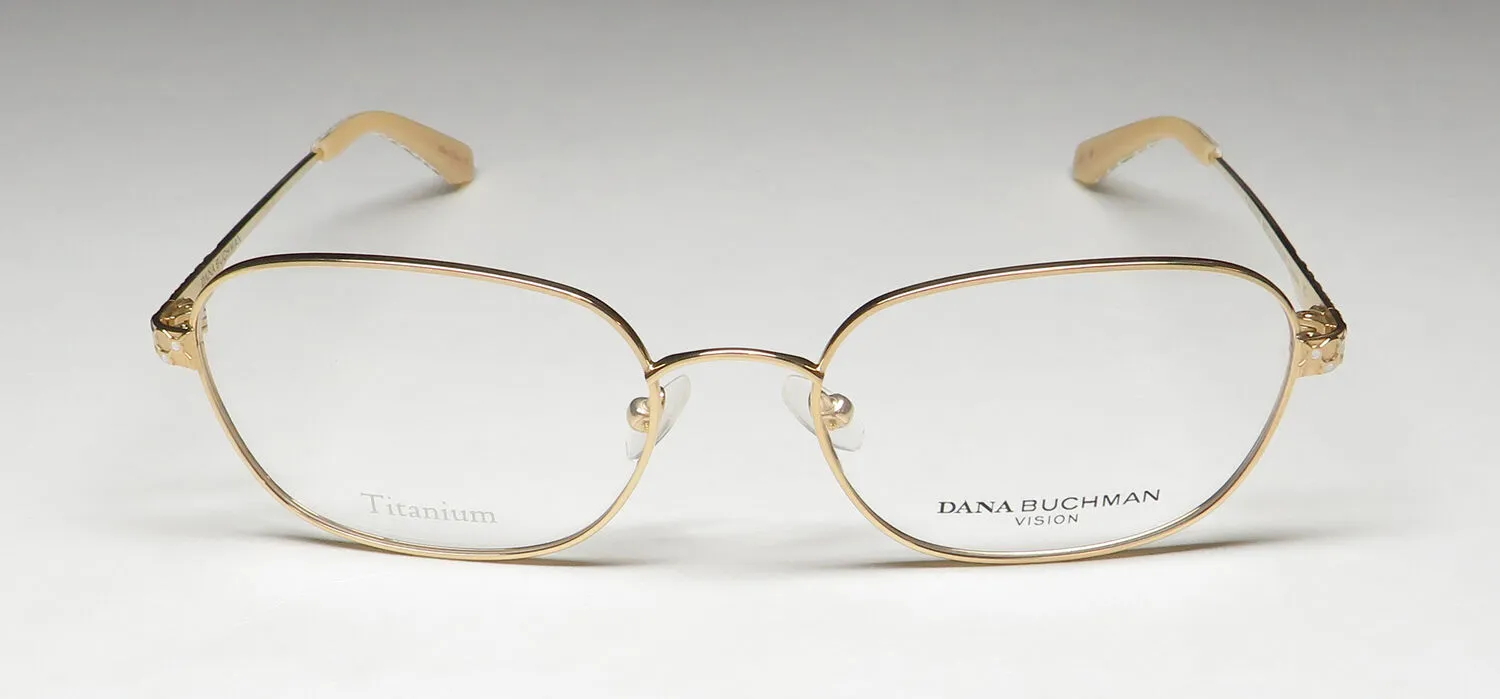 Dana Buchman Mrs. Gunnerson yg Eyeglasses Tiara Gold 55mm 3