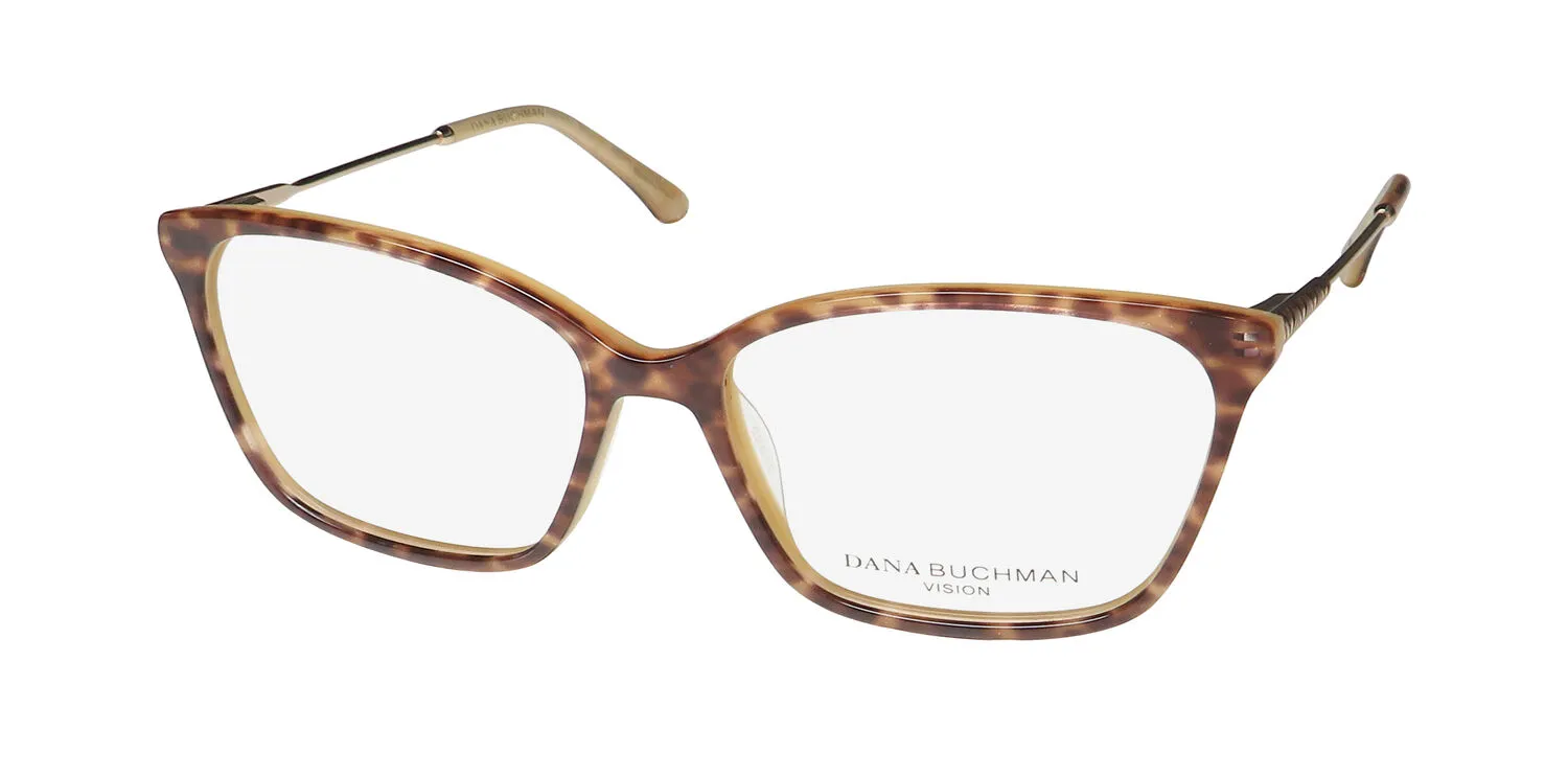 Dana Buchman Jeanette ch Eyeglasses Cheetah 52mm