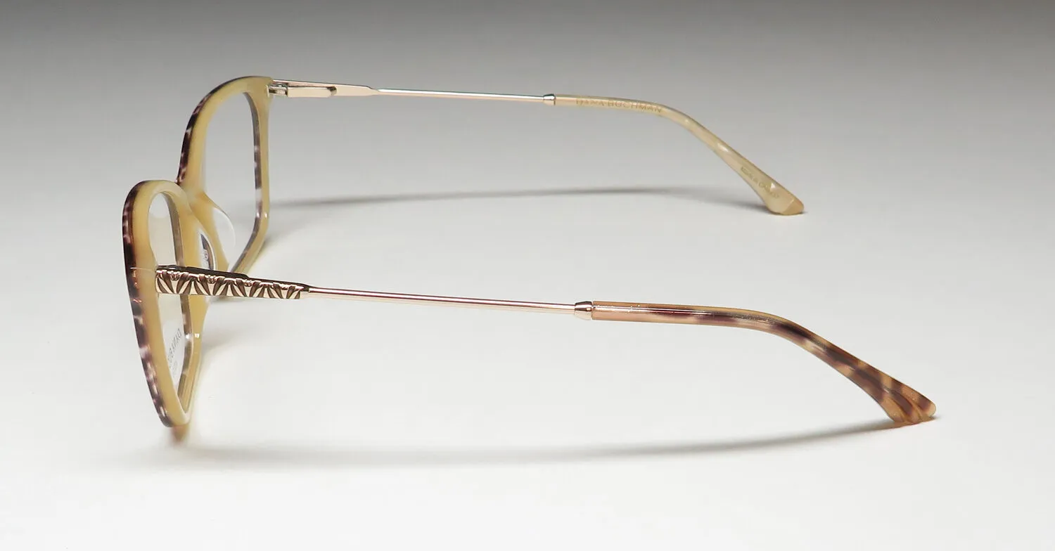 Dana Buchman Jeanette ch Eyeglasses Cheetah 52mm 4