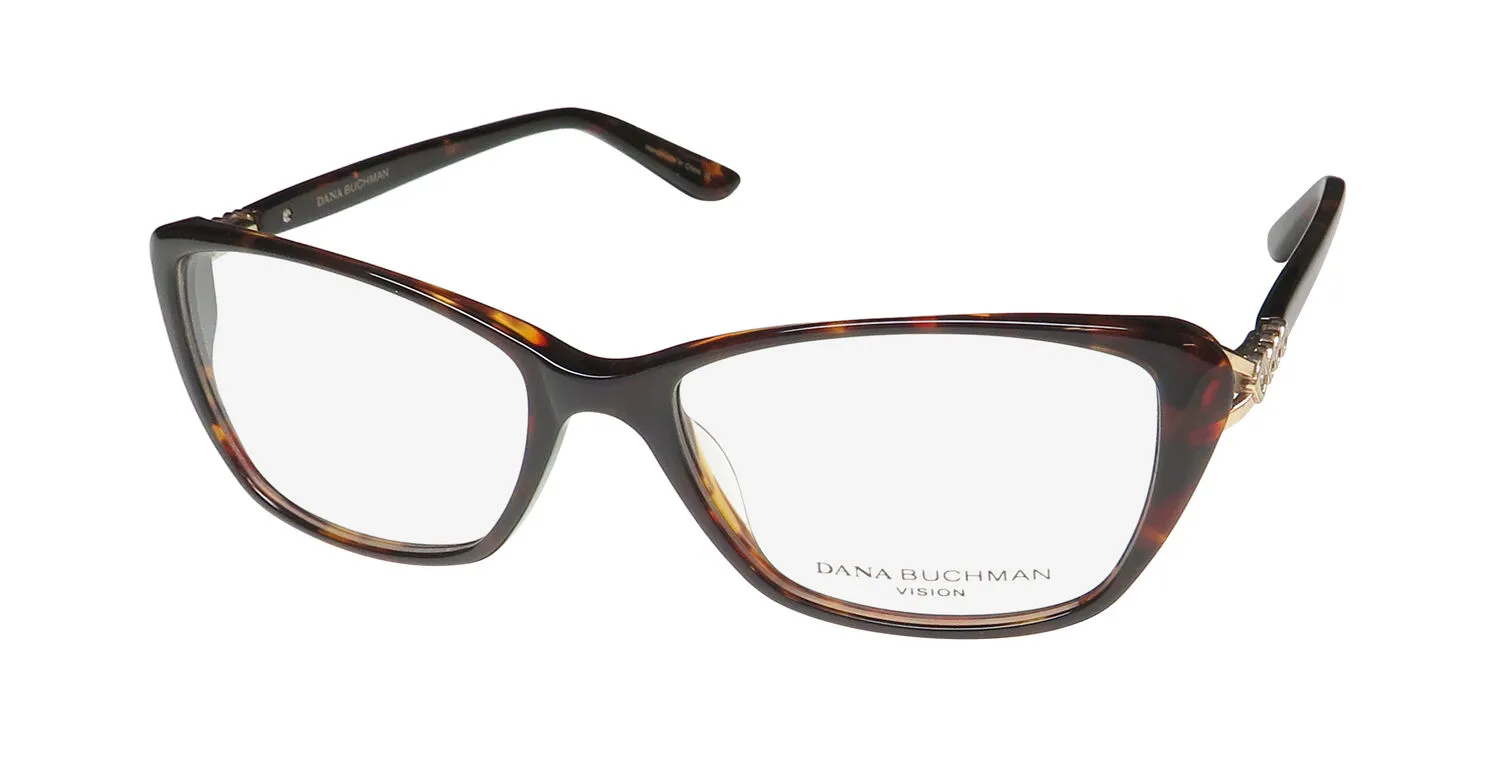 Dana Buchman Bayan to Eyeglasses Tortoise 52mm