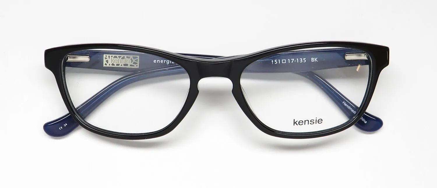 Kensie Energize bk Eyeglasses Black 51mm 2