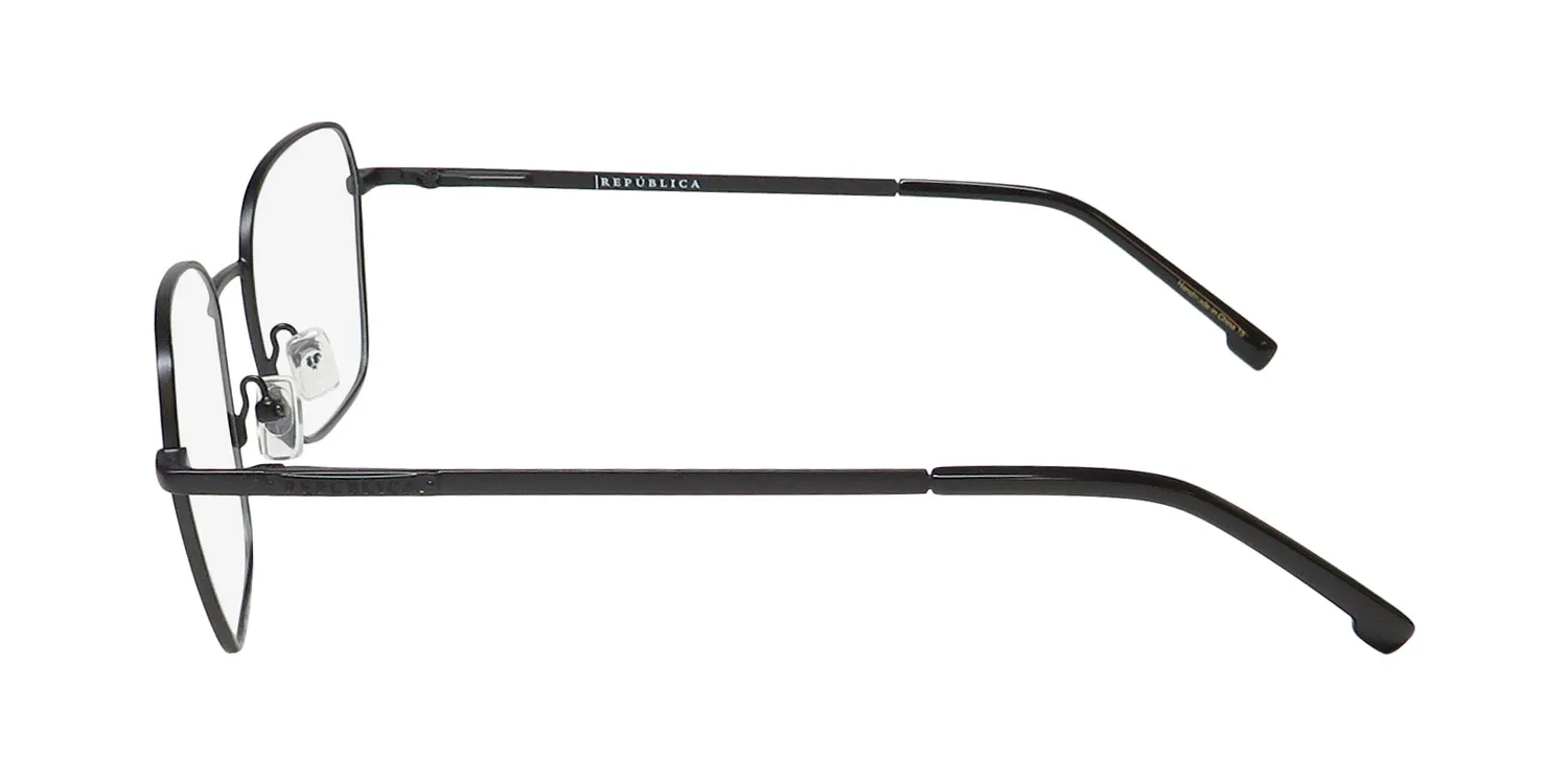 Republica Macon bk Eyeglasses Black 52mm Men 4