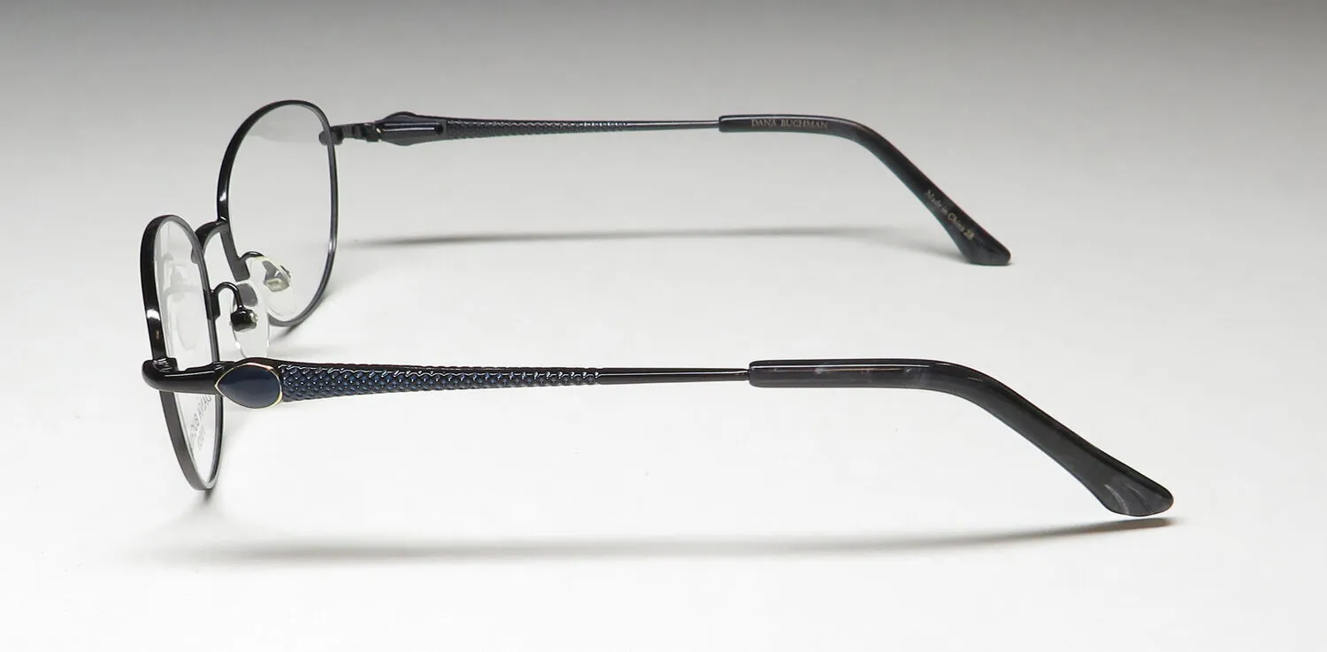 Dana Buchman Jezelle bk Eyeglasses Black 52mm 4