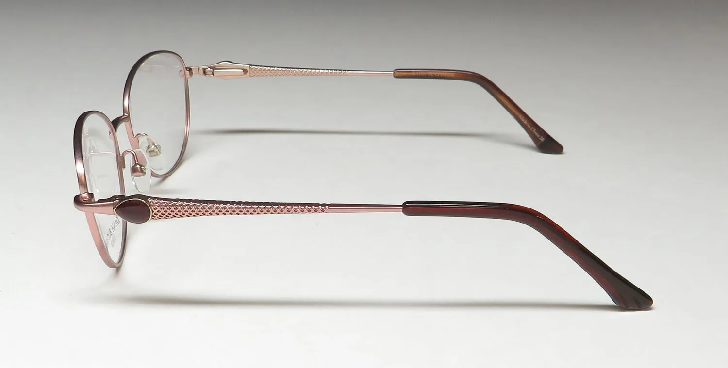 Dana Buchman Jezelle bh Eyeglasses Blush 50mm 4