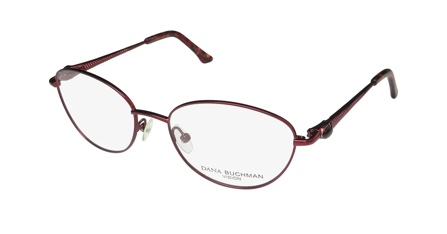 Dana Buchman Jezelle bu Eyeglasses Burgundy 50mm