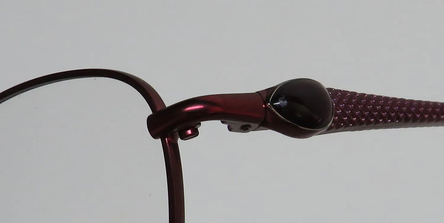 Dana Buchman Jezelle bu Eyeglasses Burgundy 50mm 6