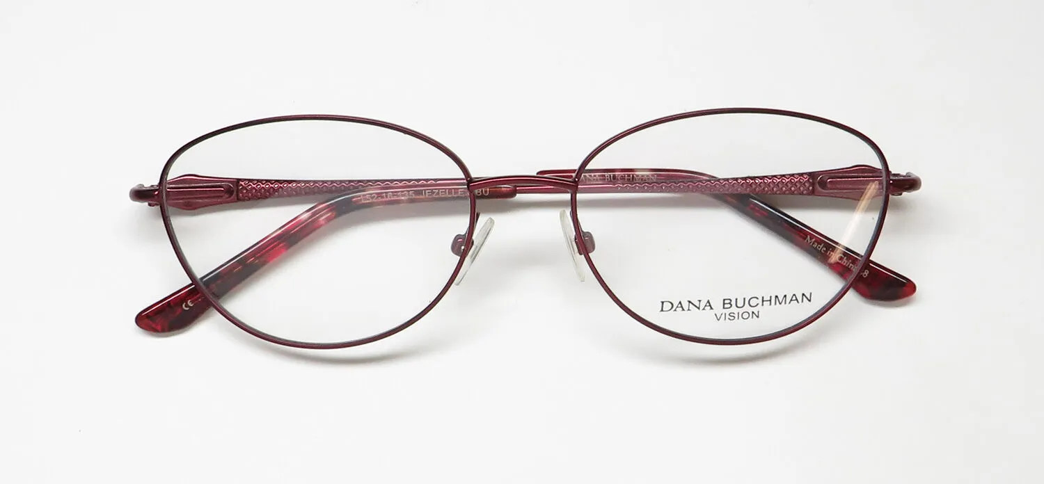 Dana Buchman Jezelle bu Eyeglasses Burgundy 52mm 2